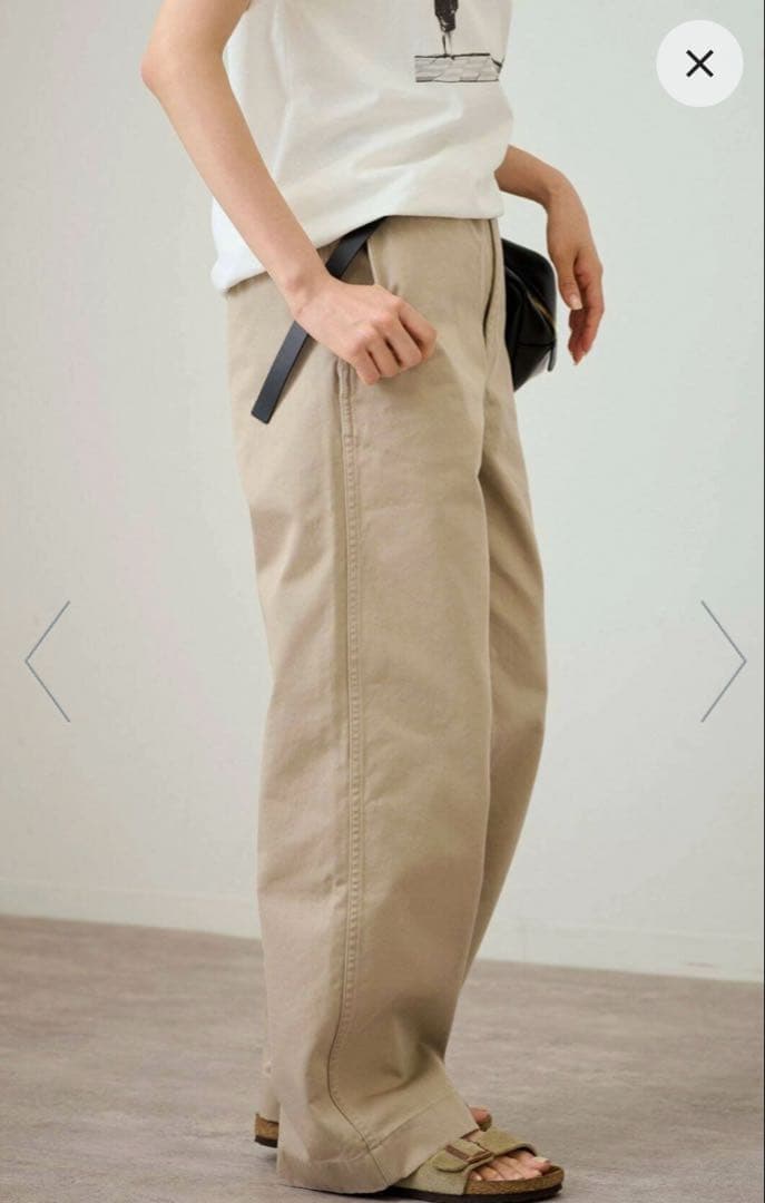 フレームワーク　 オーバーサイズ　チノパンツ　　38 ≪追加≫OVER SIZED CHINO パンツ（チノパンツ）｜FRAMeWORK（フレーム