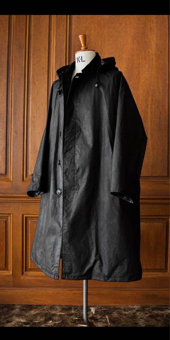 Barbour × LECHOPPE バルカラーコート SIZE 38 ブラック - メルカリ