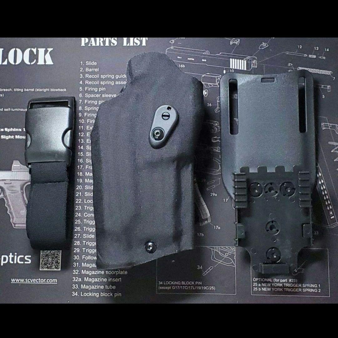 サファリランド　レプリカ　ホルスター　ブラック　右用　P320 Safariland SIG P320/M17用6378RDS ALS Holster | WILLY−PEET