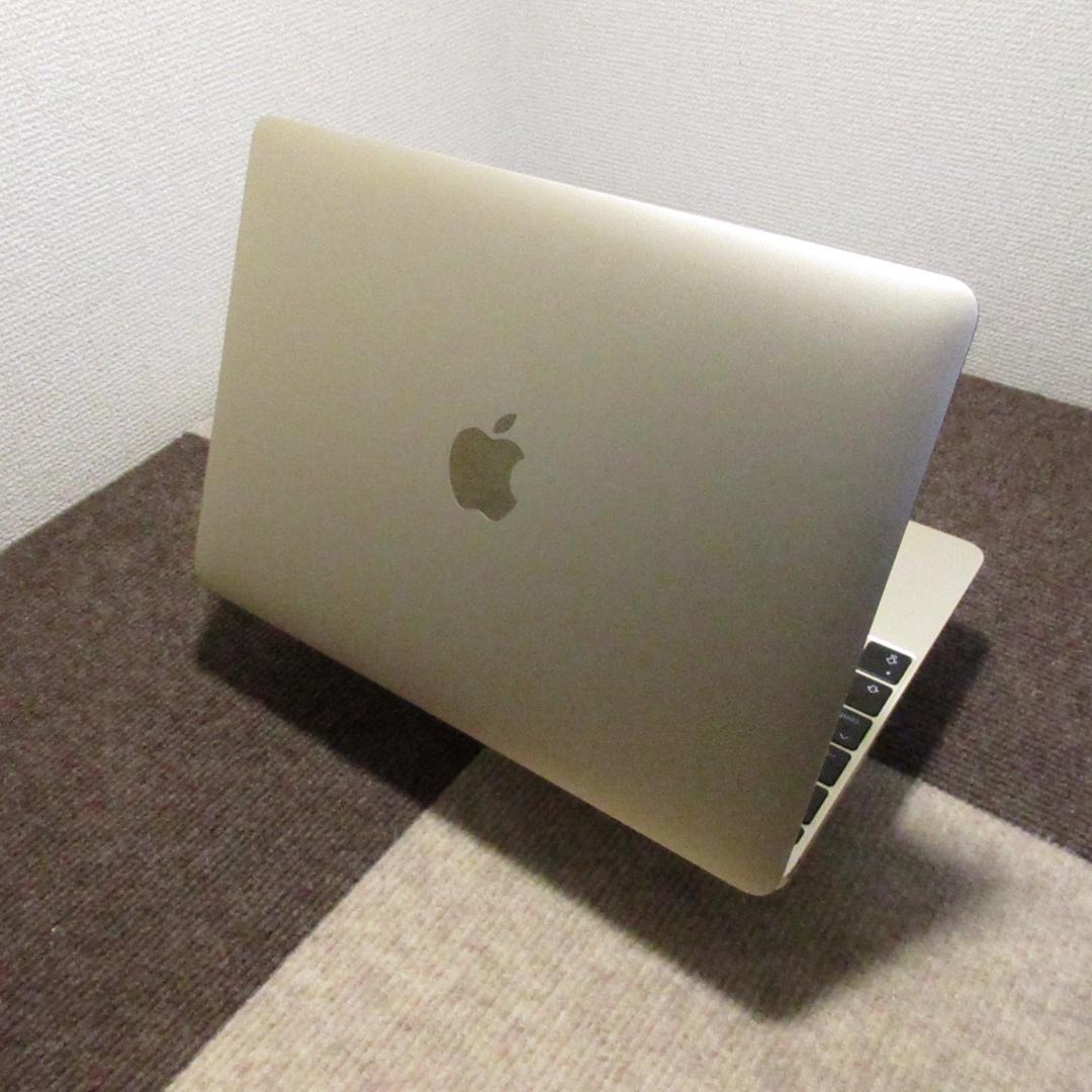 MacBook 2017 A1534 12㌅ 『BT 充放電1回』Gold - メルカリ