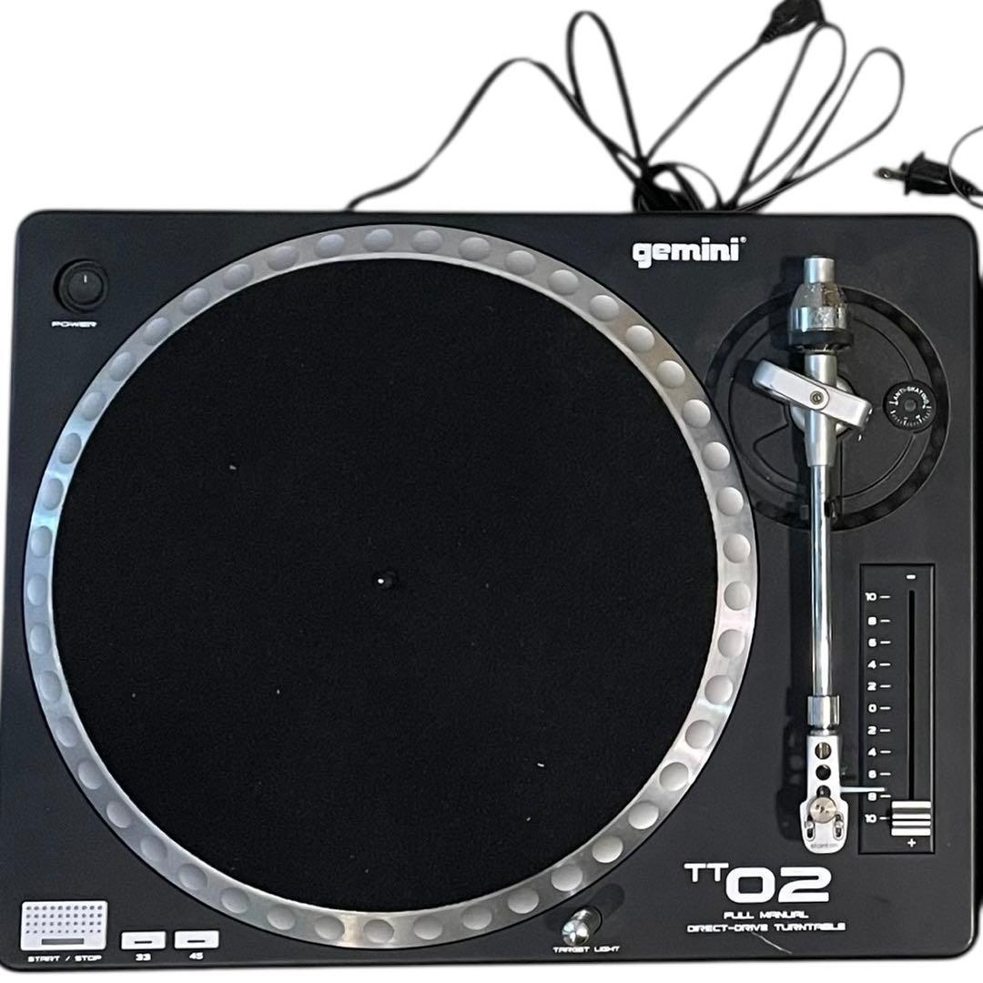 gemini TT02 mkⅡジェミニmk2 mkii ターンテーブル　レコード 2026年最新】gemini ttの人気アイテム - メルカリ