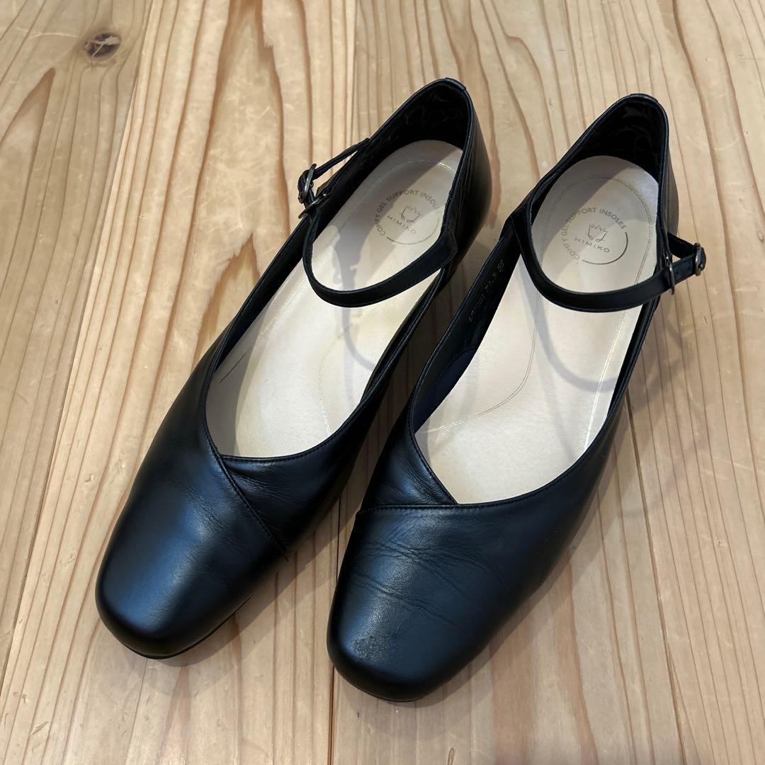 卑弥呼【快適ウォークパンプス】3.5cmヒールストラップパンプス-／605001 履きやすさを追求[快適ウォークパンプス]【撥水】3.5cmヒール