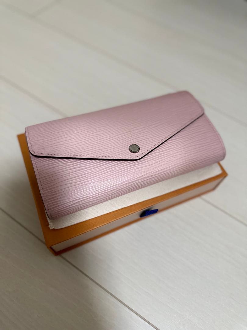 Louis Vuitton エピレザー 長財布 ピンク - メルカリ