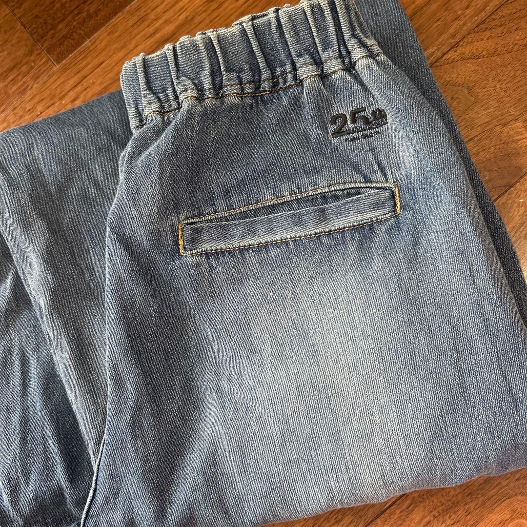 みりん様完売品ピュアルセシン25th】綿麻デニムイージーパンツタグ付き