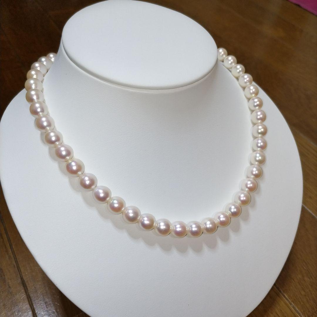 浜幸パール あこや真珠ネックレス 8.5〜9mm - メルカリ