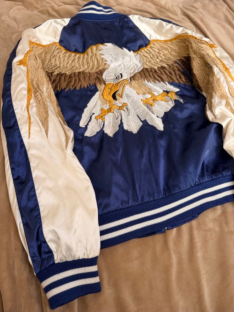 日本製 Hoshihime 大鷲 ワシ 日本限定スカジャン vintageサテン 2026年