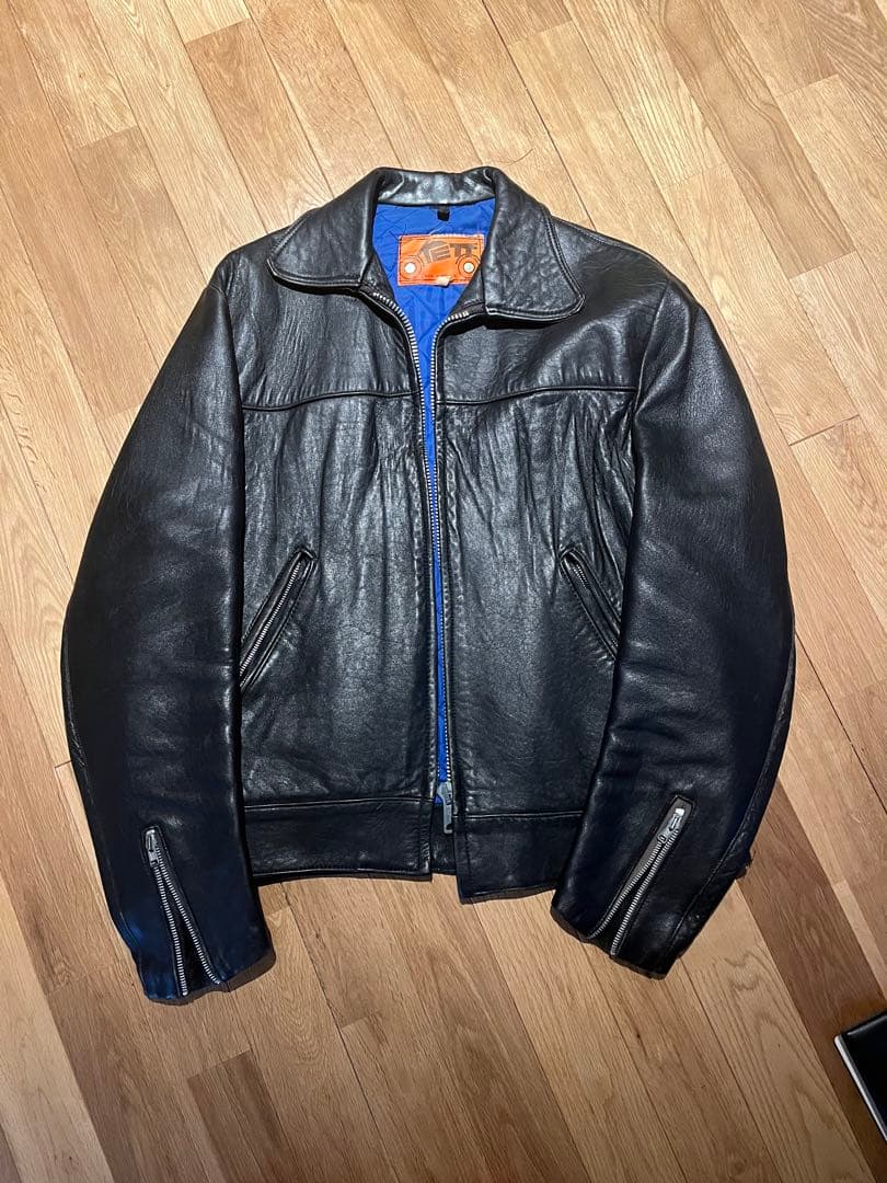 Kett（ケット）　シングルライダース 英国製 ヴィンテージ シングル レザージャケット 36 Kett Leathers