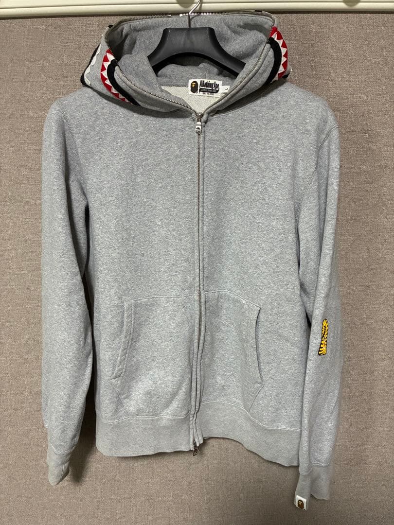 アベイジングエイプ　シャークパーカー 楽天市場】A BATHING APE アベイシングエイプ SHARK FULL ZIP HOODIE
