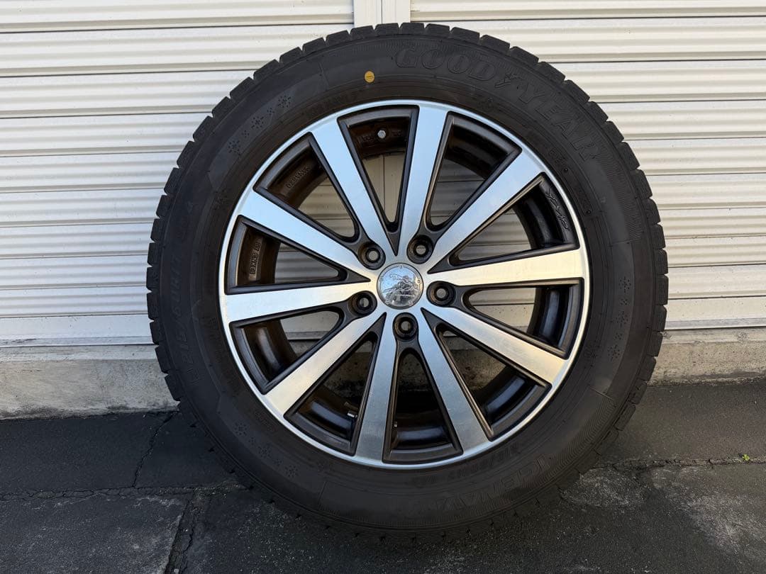 アイスナビ7 215/60R17 スタッドレスタイヤ・ホイールセット アイスナビ 7 グッドイヤー アイスナビ7 215/60R17 21年製 冬タイヤ