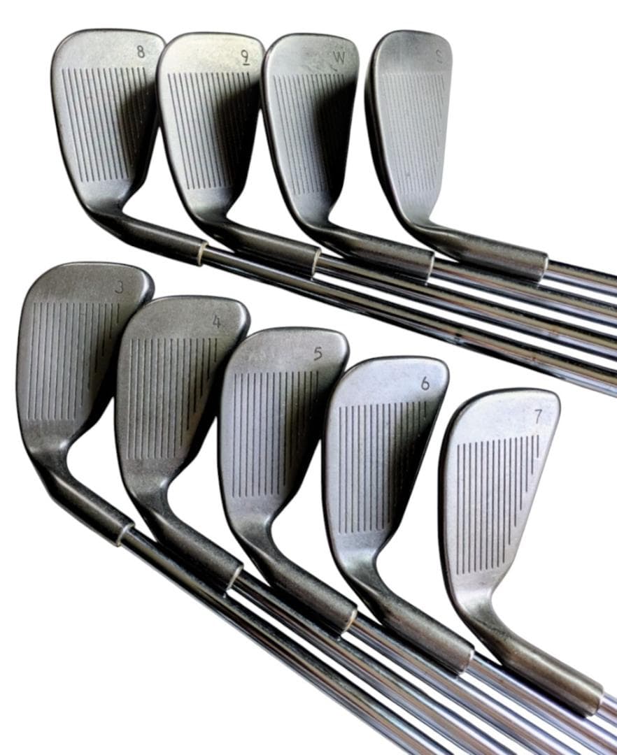 ピン PING○ZING 黒ドット 3番～9番 W.S アイアン9本セット - メルカリ