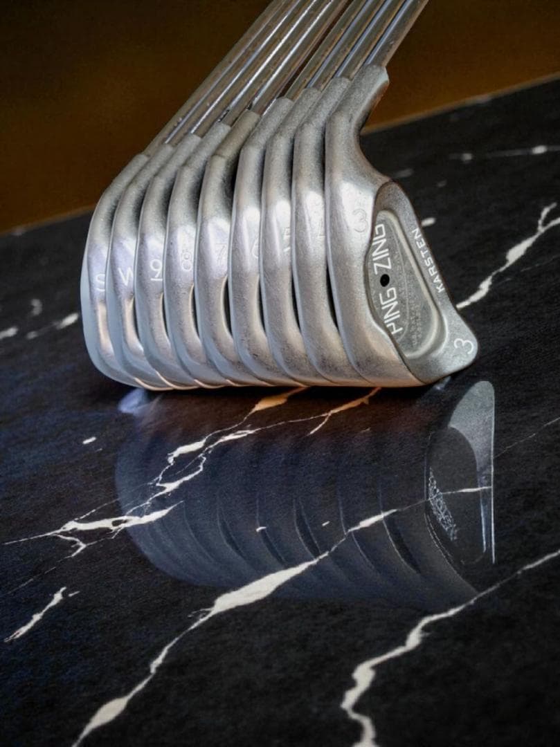 ピン PING○ZING 黒ドット 3番～9番 W.S アイアン9本セット - メルカリ