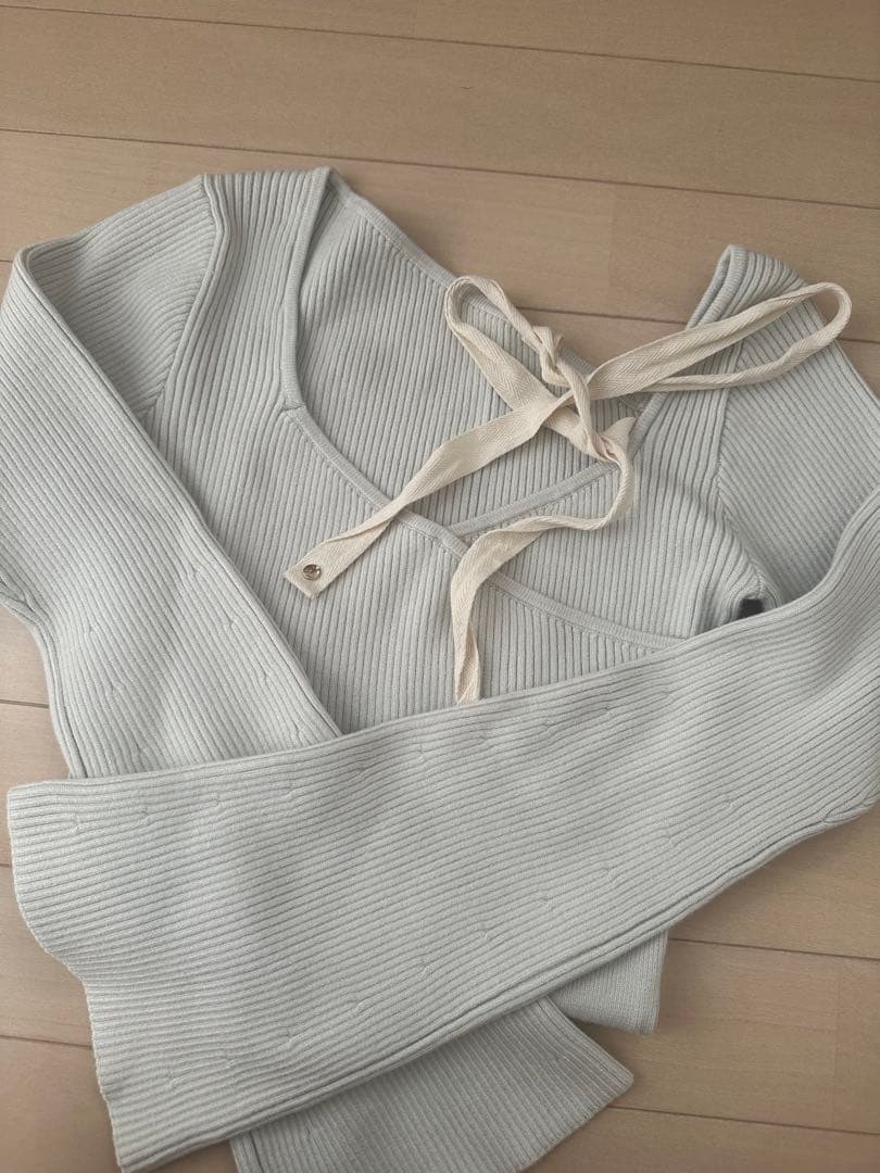 andmary Marge cachecoeur knit 正規品 ファッション レディース