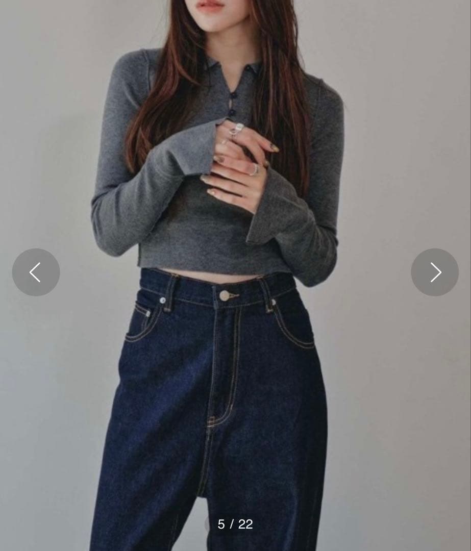 TODAYFUL Cary's Denim 23 インディゴ 2025SS - メルカリ