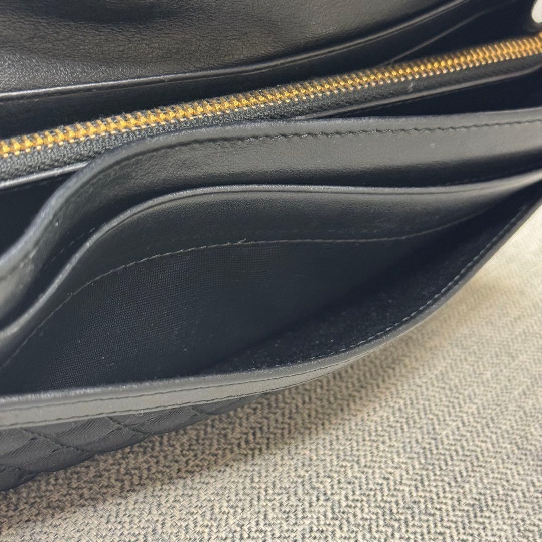 PRADA プラダ テスートナイロン キルティング 二つ折り ロング