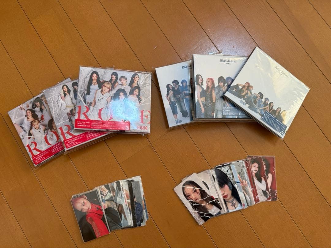 HANA CD トレカ セット 📢] HANA Debut Single 'ROSE' 2025.04.23 CD Release CD封入ソロ