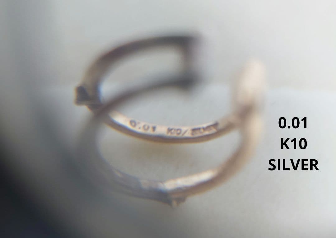 mel様専用 アガット イヤーカフ コンビ - メルカリ