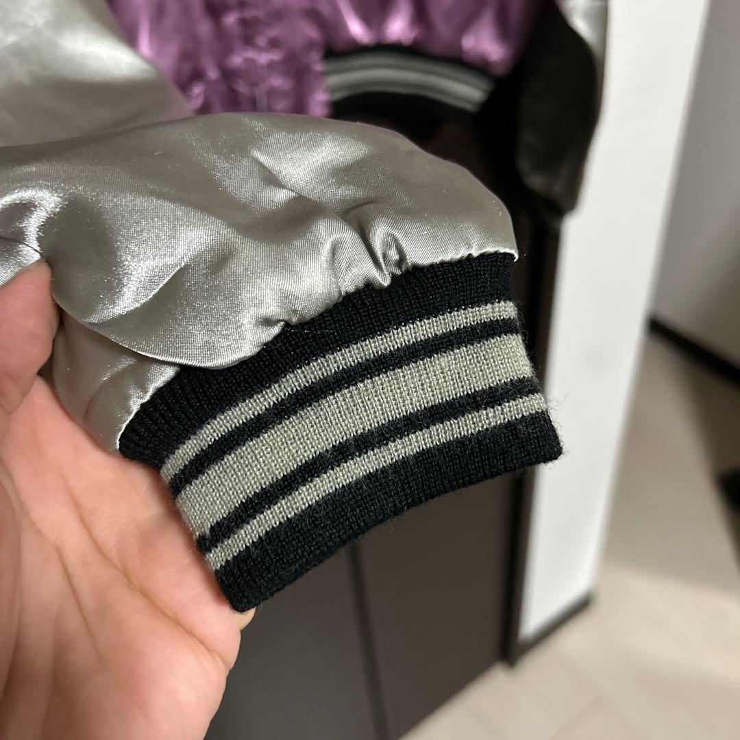 LEMONed ピンク サテン スカジャンhide MUSEUM サイズ フリー - メルカリ