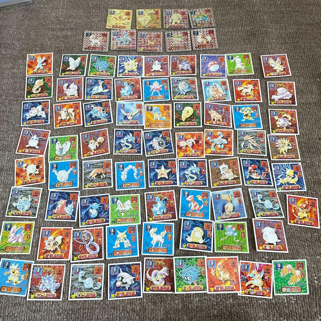 格安】ポケモンシール アマダ シール列伝 80枚 以上 おまけ付き - メルカリ