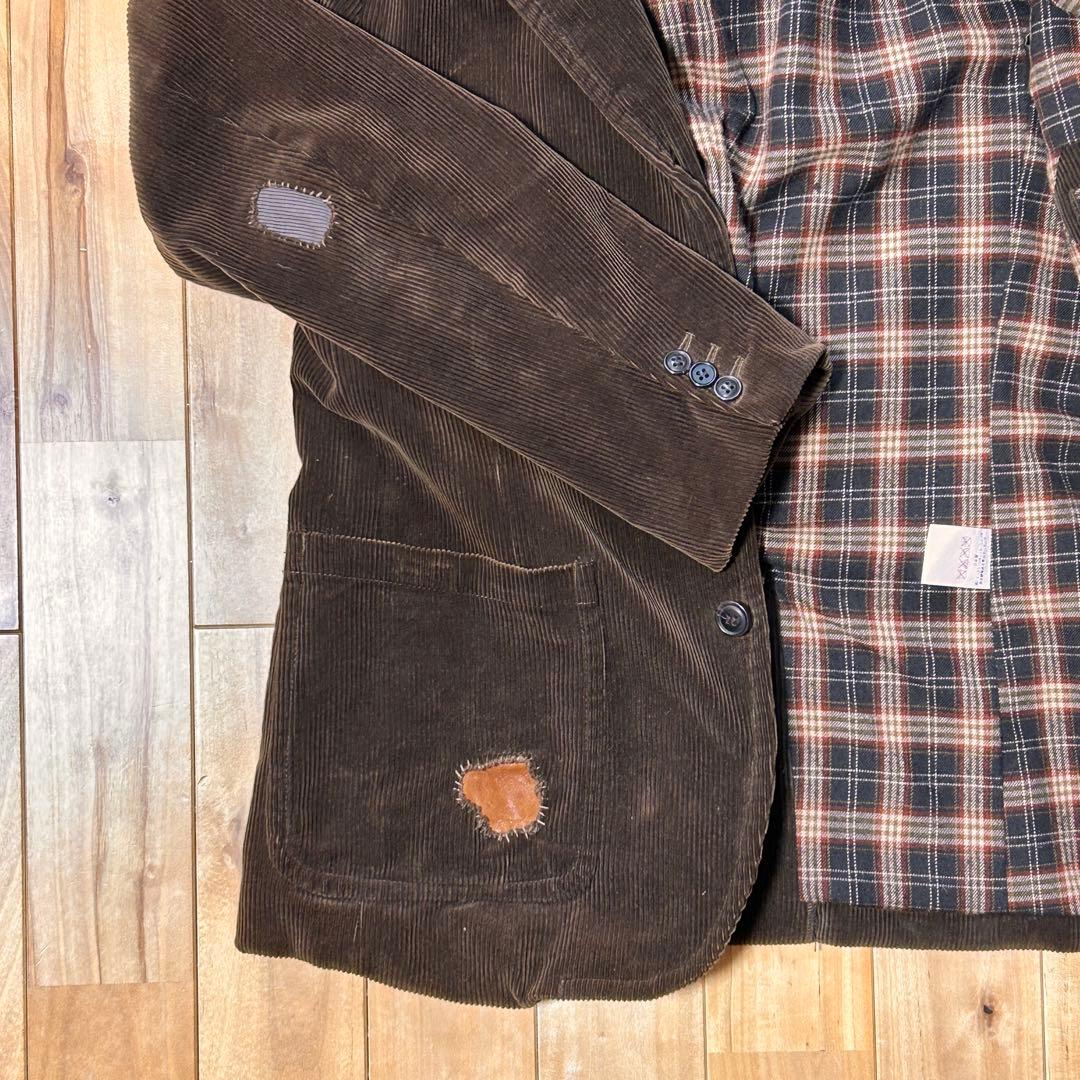 希少】ラギッド ミュージアム リペア加工 コーデュロイ ジャケット S