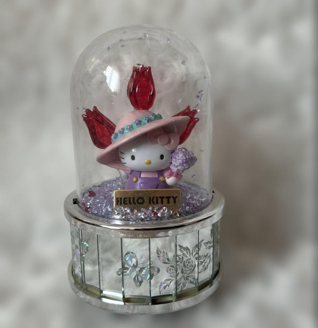 ハローキティ　北海道限定　オルゴール　年代物　平成レトロ　ラベンダー　サンリオ ハローキティ - ハローキティ ご当地 キティ オルゴール 北海道