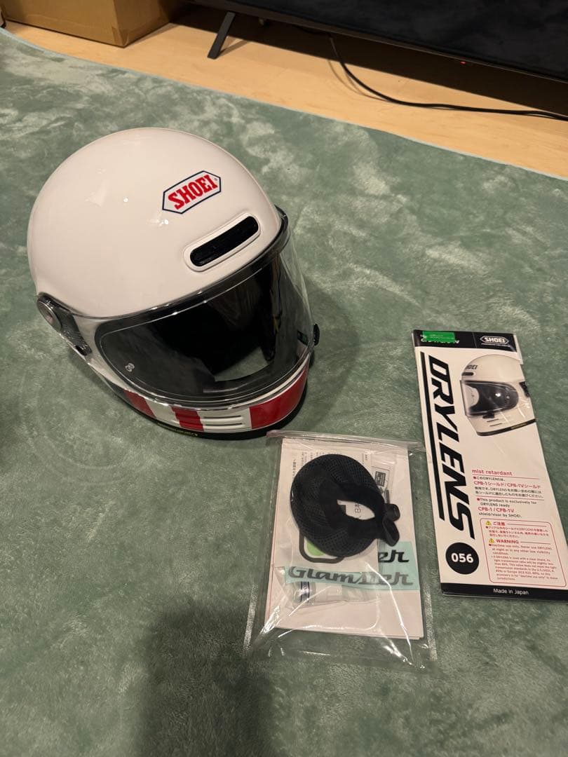 グラムスター SHOEI Glamster サイズL 2022年製 SHOEI フルフェイス ヘルメット Glamster グラムスター 安心の日本製