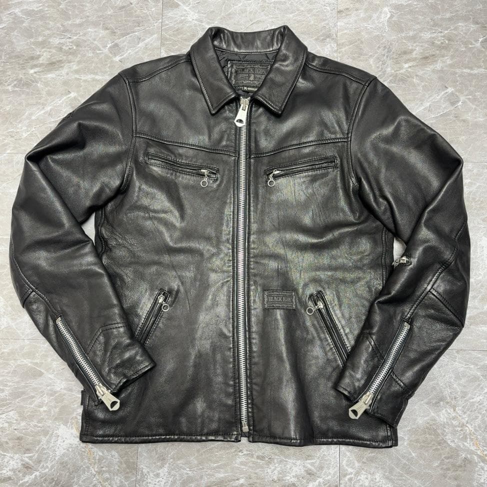 NEIGHBORHOOD シングル ライダースジャケット M ゴートレザー - メルカリ