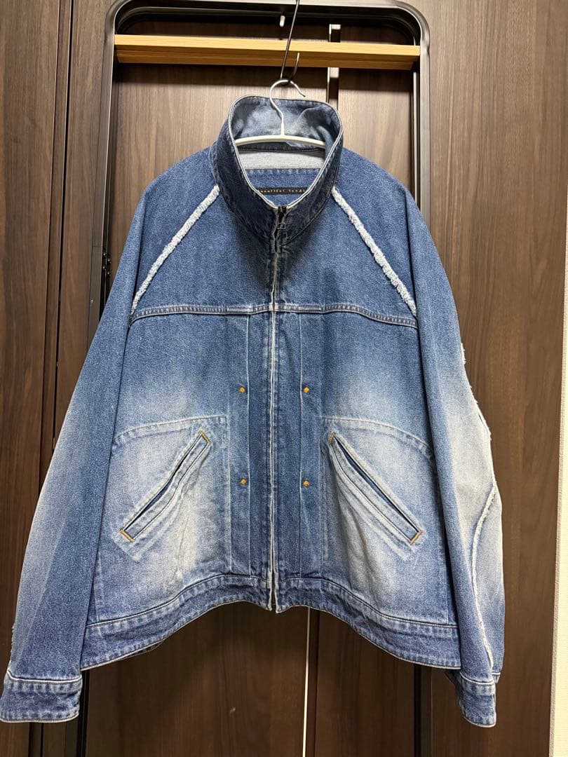 ジャケット・アウター my beautiful landlet 11.5oz DENIM JACKET
