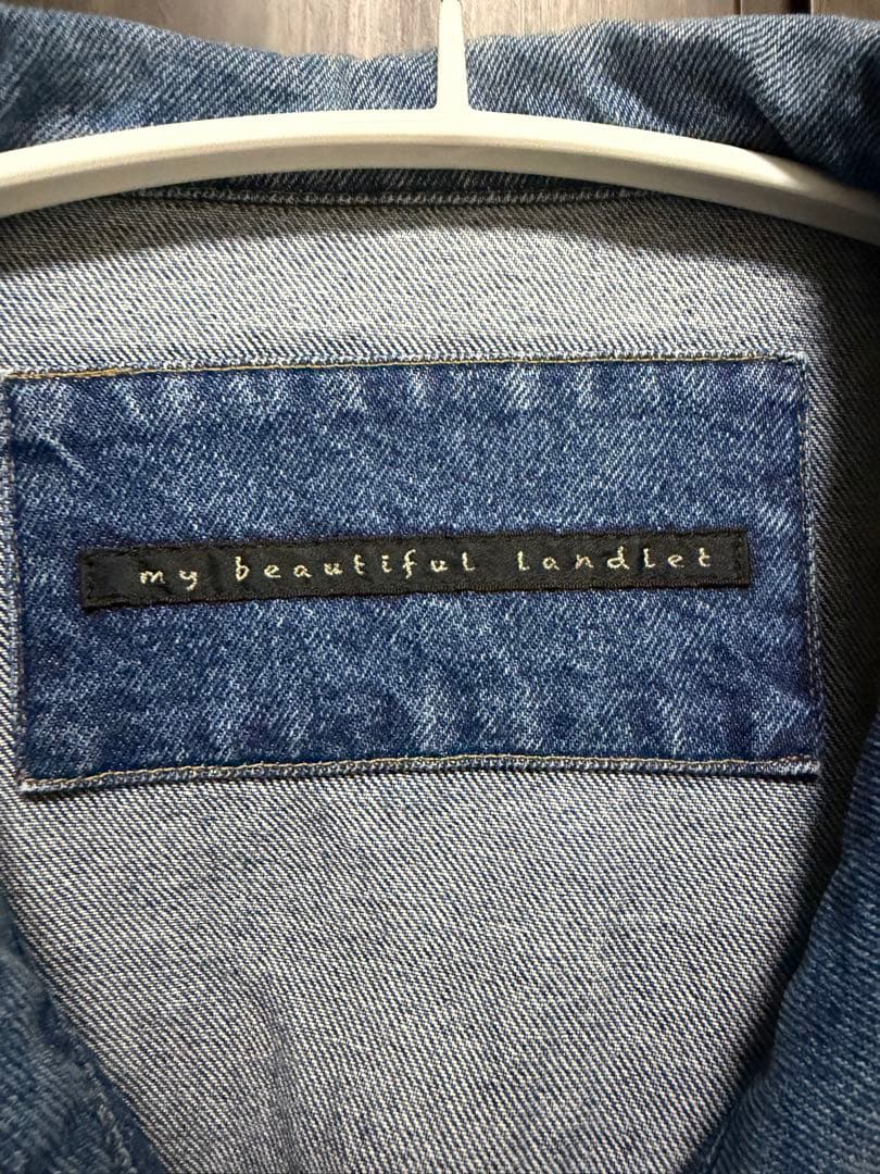 ジャケット・アウター my beautiful landlet 11.5oz DENIM JACKET