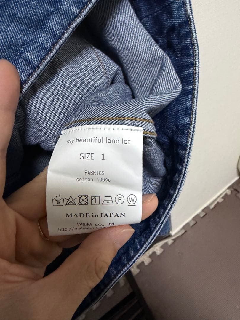 ジャケット・アウター my beautiful landlet 11.5oz DENIM JACKET