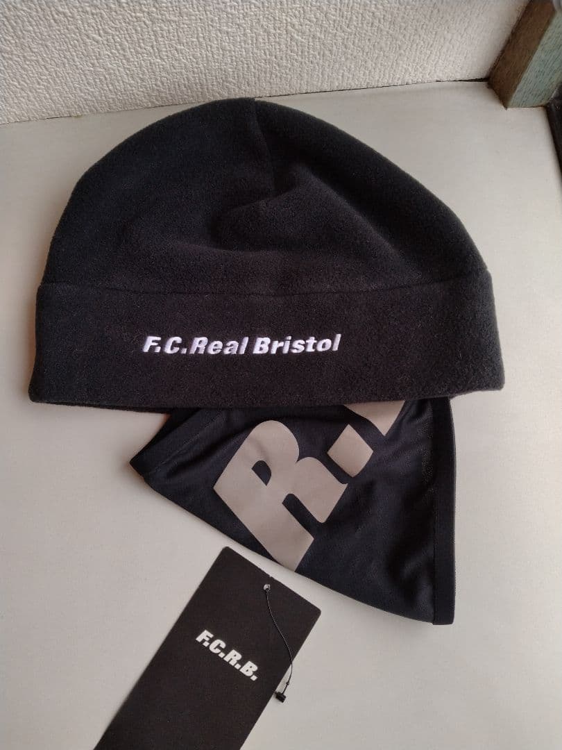 希少 F.C.Real Bristol ネックウォーマー付きキャップ fcrb
