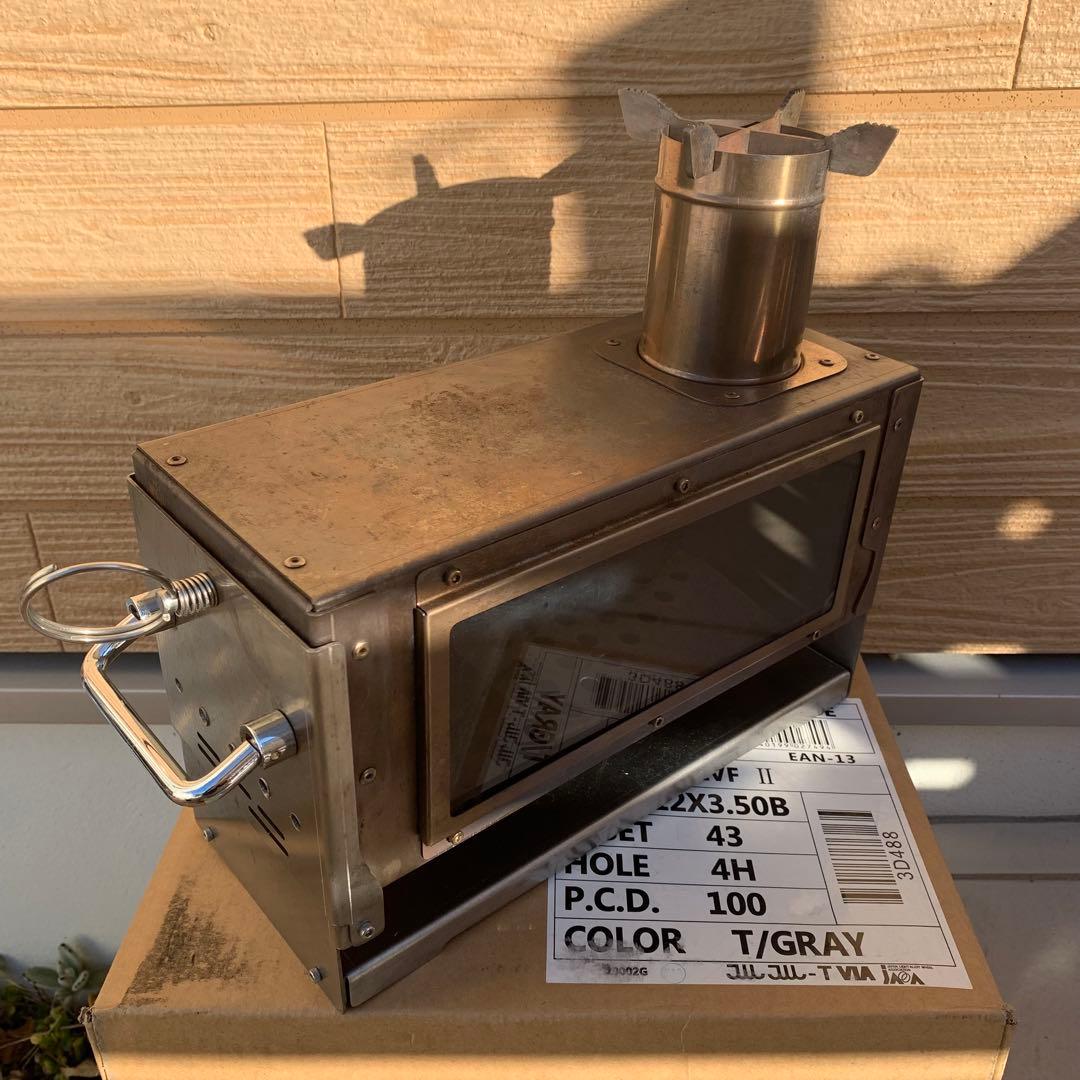 soomloom 薪ストーブ TOPON テーブル暖炉　収納バッグ付き Amazon | Soomloom薪ストーブTOPON テーブル暖炉 煙突付き テント調理