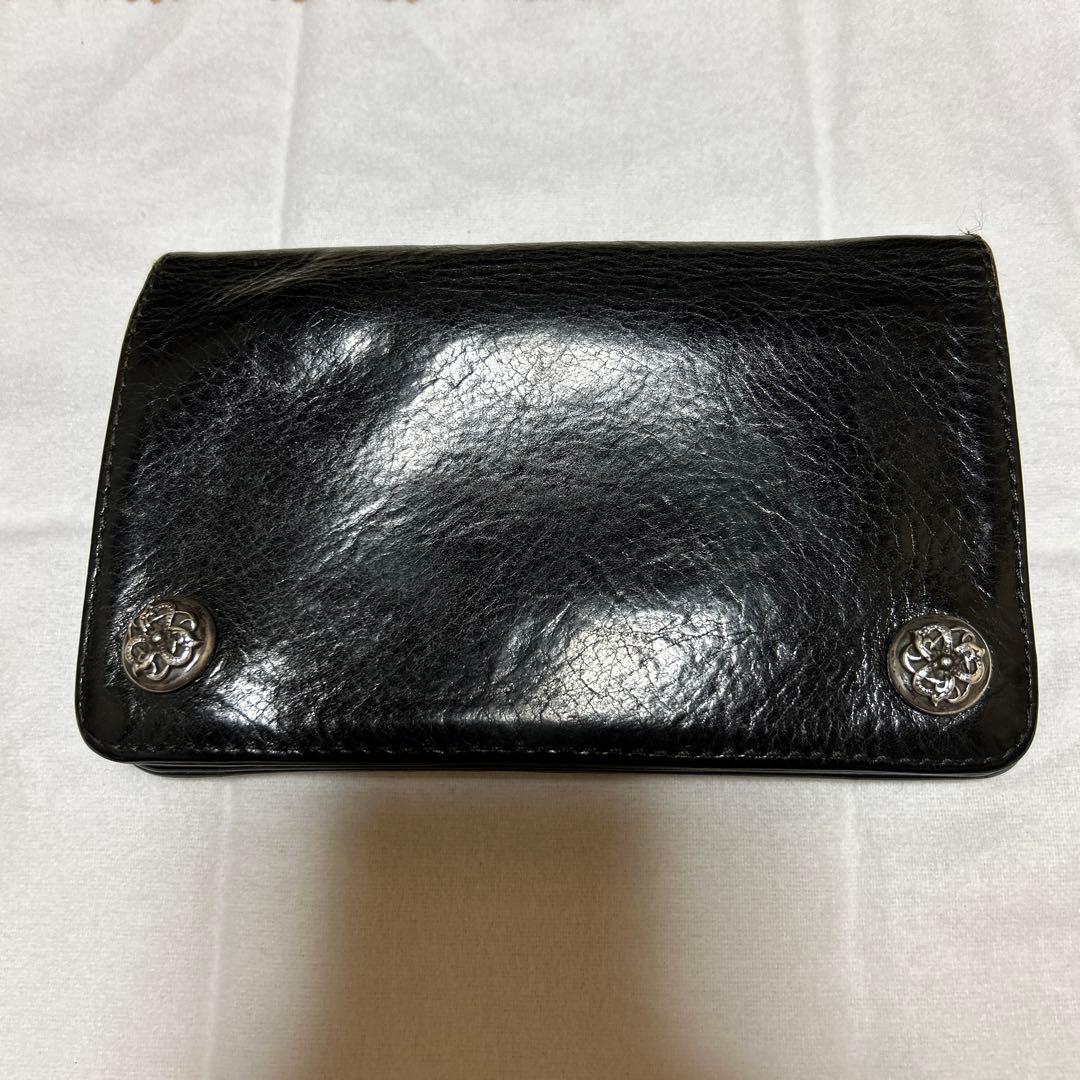 Chrome Hearts ケルティックドック 二つ折りワンジップウォレット Chrome Hearts ケルティックドック 二つ折りワンジップウォレット