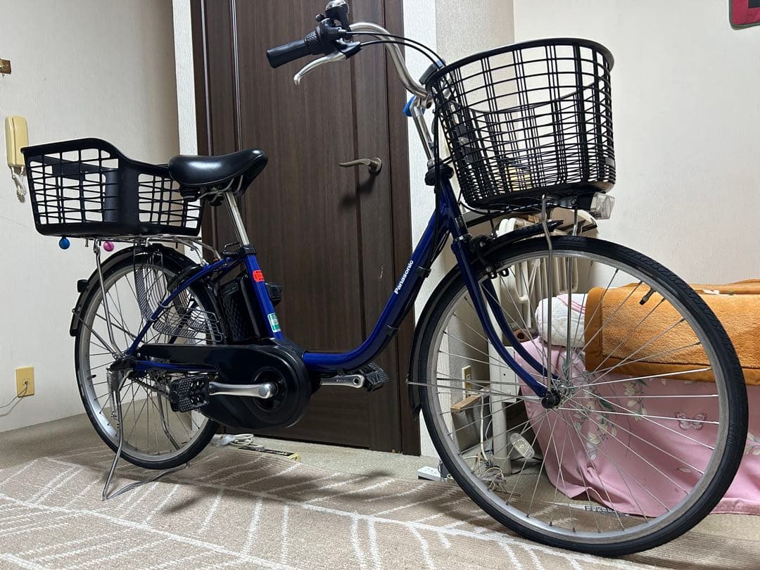 隠*蔵様 兵庫県神戸市より！電動自転車パナソニック ビビYX 2023年製とても 00000013421428_a01.jpg