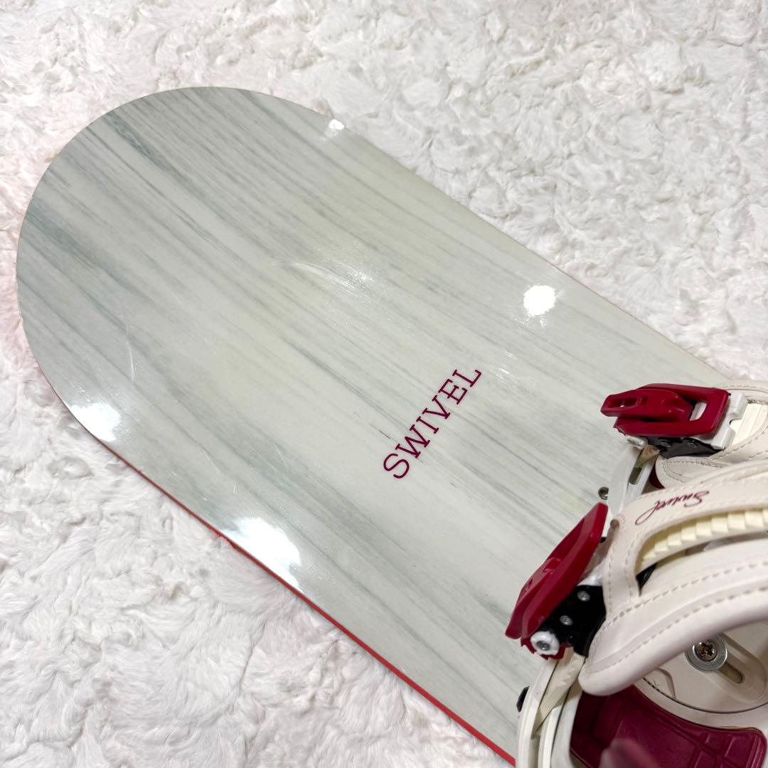 SWIVEL SILK レディース スノーボード ビンディング付き 板 - メルカリ