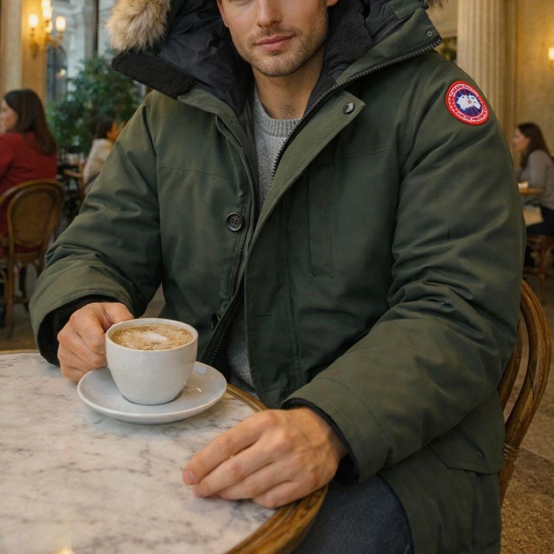 最終値下 カナダグース ジャスパー ダウン 希少サイズ M相当 別注 BEAMS（ビームス）CANADA GOOSE / Jasper Parka（ブルゾン ダウン