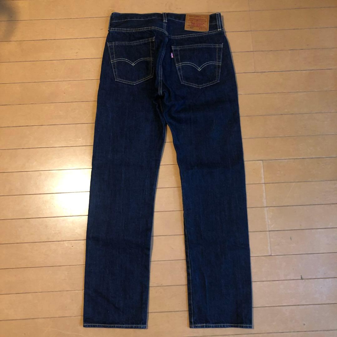 リーバイス 濃紺デニムセットアップ 2ndトラッカージャケット 501 W30