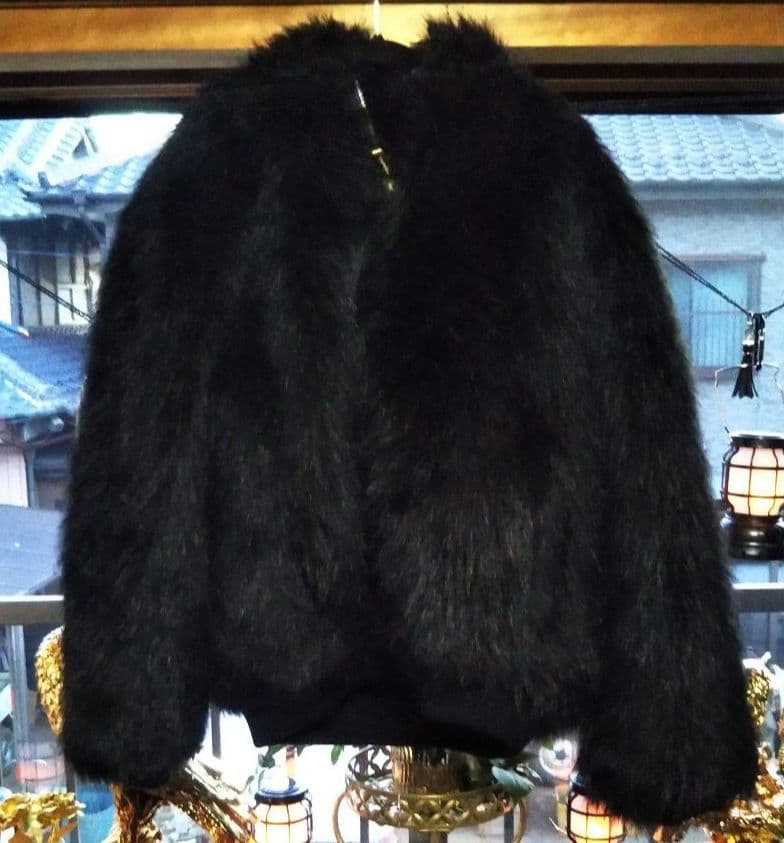 Ablanche アバランチ フード付き リバーシブル フェイクファー