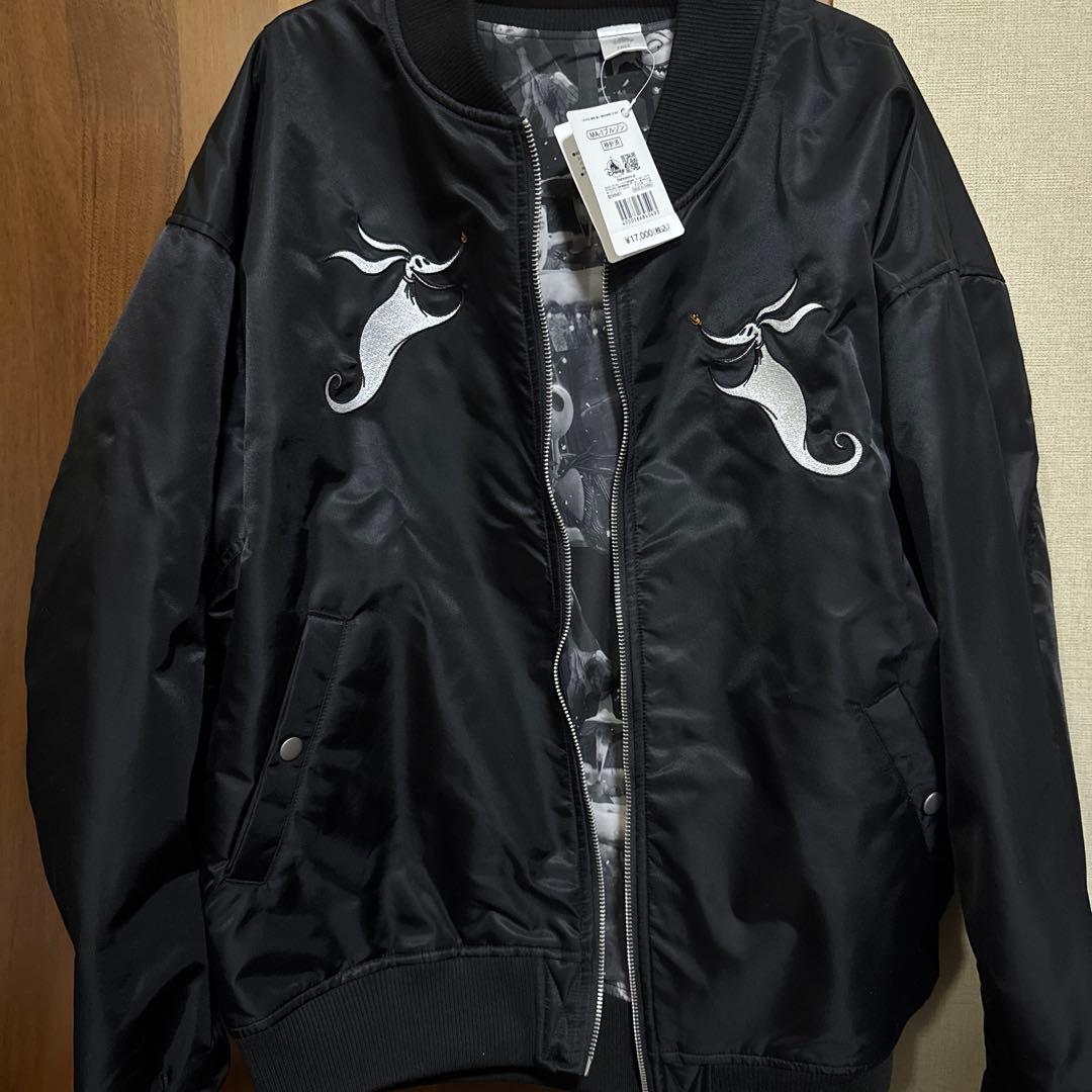 ナイトメアビフォアクリスマス ジャック ゼロ MA-1 ブルゾン