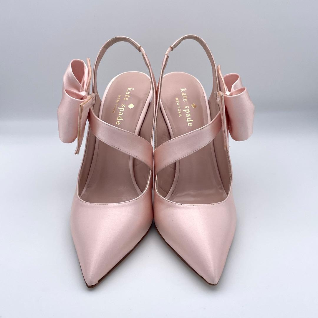 ケイトスペード♡kate spade【23.5】サテン/リボン✨パーティー✨姫系 オン パーパス サテン ボウ トート | ケイト・スペードニューヨーク