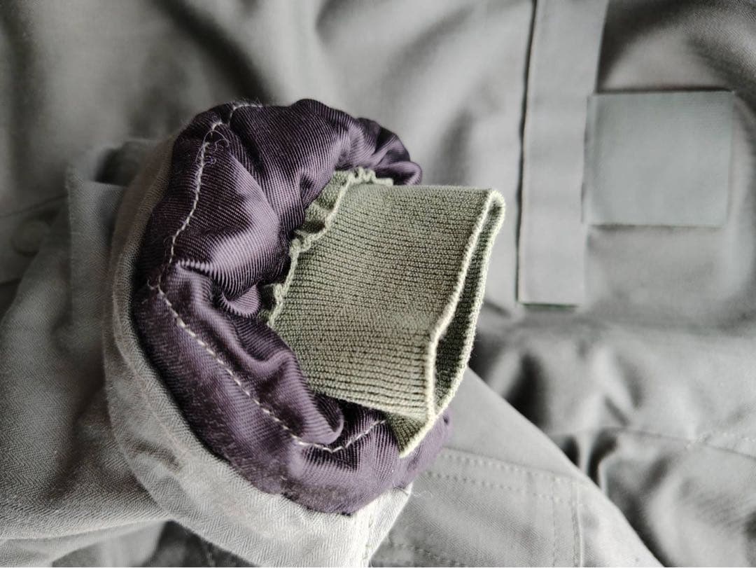 90s フランス空軍 実物 未使用 フライトジャケット 88L 襟ボア付き