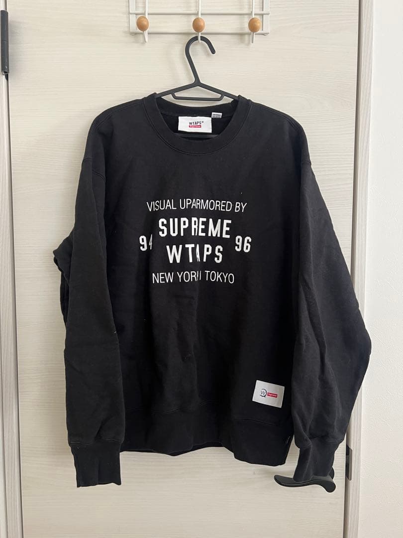 ひ*き様 Supreme®/WTAPS® Crewneck Supreme WTAPS Crewneck (FW21) - $158