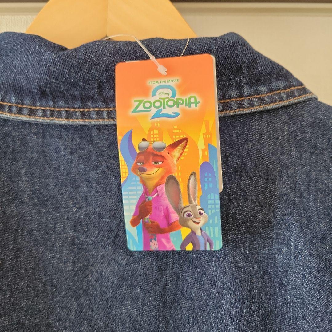 ズートピア2 ニックワイルド デニムジャケット アウター 刺繍 映画
