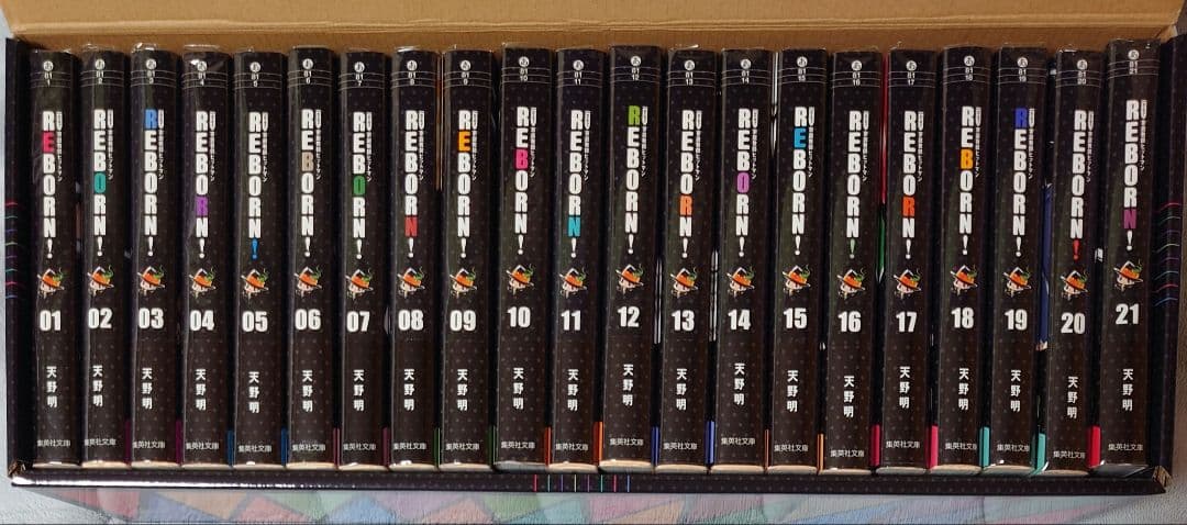 漫画】家庭教師ヒットマンREBORN! 文庫版 全21巻 - メルカリ