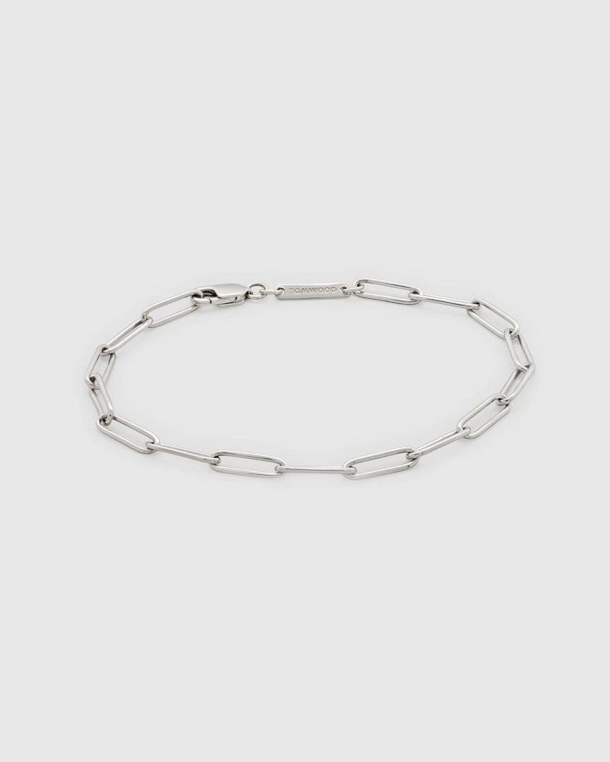 TOM WOOD Box Bracelet 7インチ TOMWOOD - Box Bracelet Large 7.Inch (18cm) | River