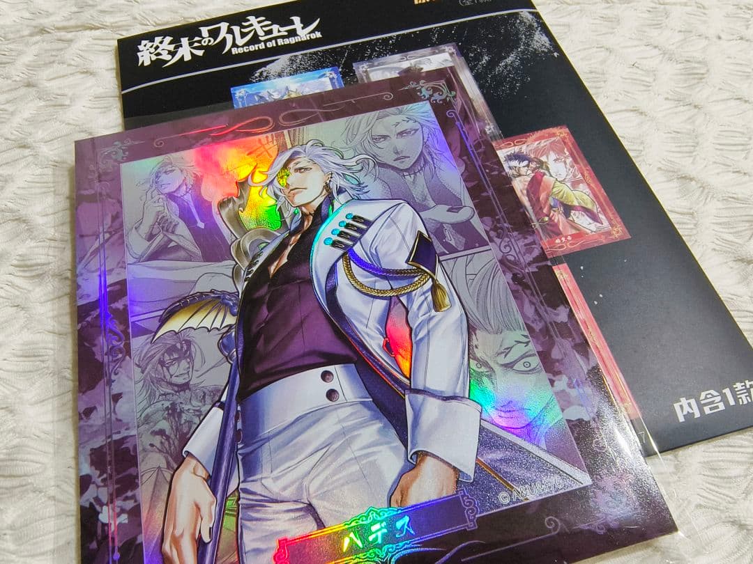 終末のワルキューレ 中国限定 原画アクリルスタンド 色紙 缶バッジ