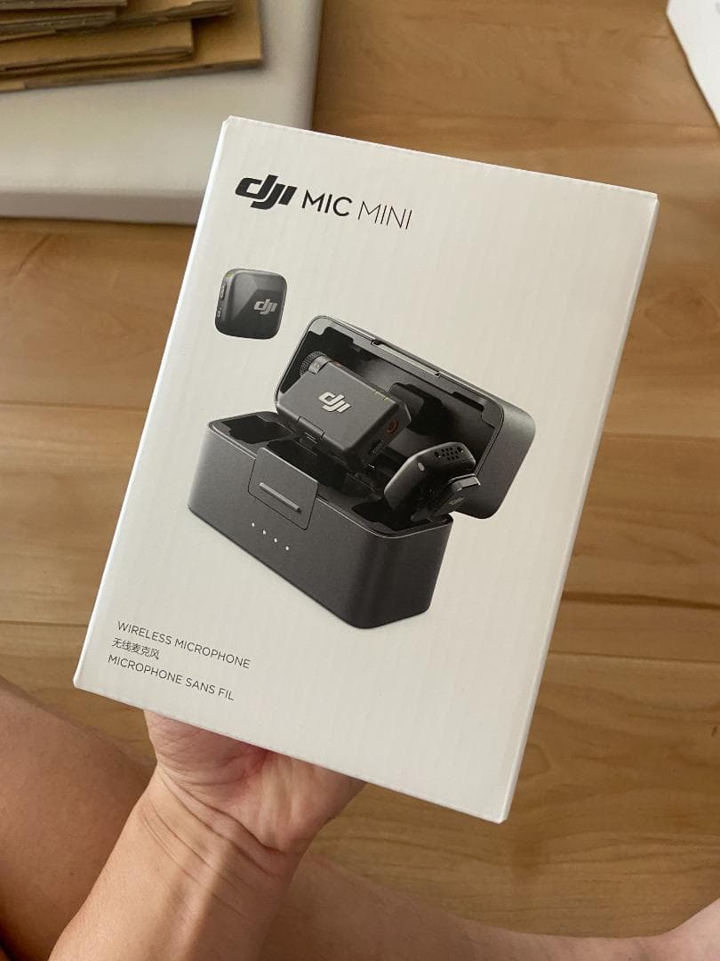 DJI MIC MINI ワイヤレスマイク DJI、軽量コンパクトなミニワイヤレスマイク「DJI Mic Mini」を発売