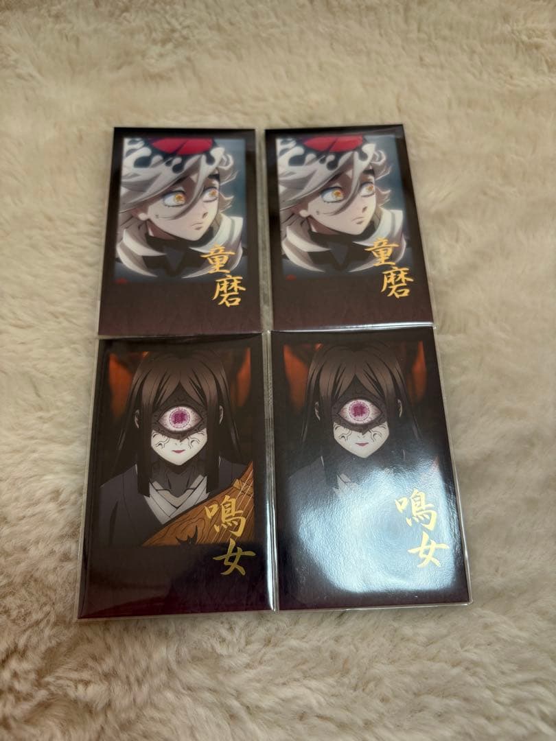 鬼滅の刃 dining ダイニング 第四期 童磨 鳴女 チェキ風ブロマイド