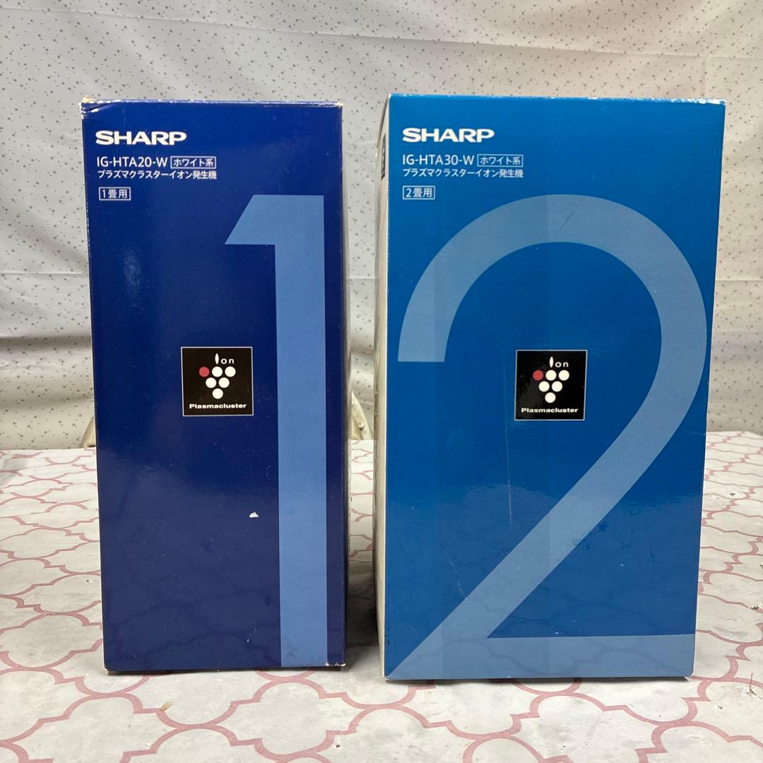 SHARP IG-HTA20-W IG-HTA30-W イオン発生器セット　中古 Amazon.co.jp: SHARP plasma cluster ion generator entrance type IG