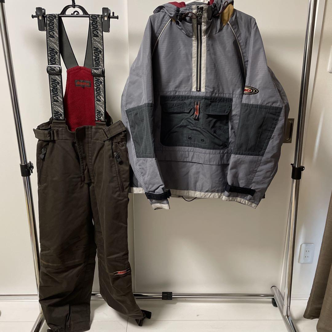 NORDICA スノーボード　スキー　スノボウェア　セットアップ上下　メンズ LEISURE SPORT スキーウェア スノーボードウェア メンズ 上下セット