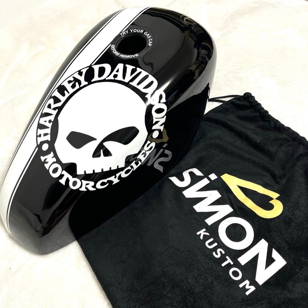 入手困難】サイモンカスタム社製タンクカバーXL883N / XL1200NS - メルカリ